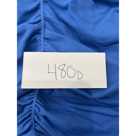 Legacy Womens Blue Ruched Plus Size Tank Top Sz 1X - Picture 8 of 8